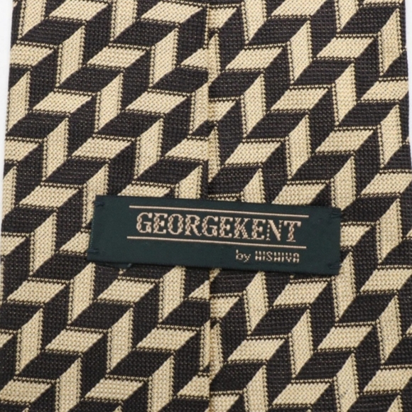 Patterned Silk Necktie - Picture 2 of 6